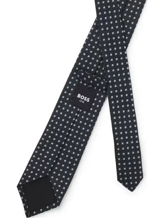 Boss Men's Tie Silk in Blue Color