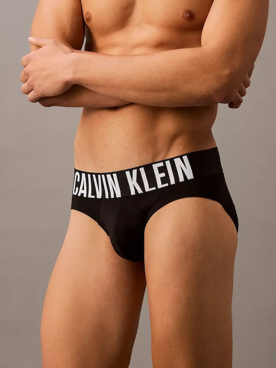 Herren Slips Schwarz 3Packung