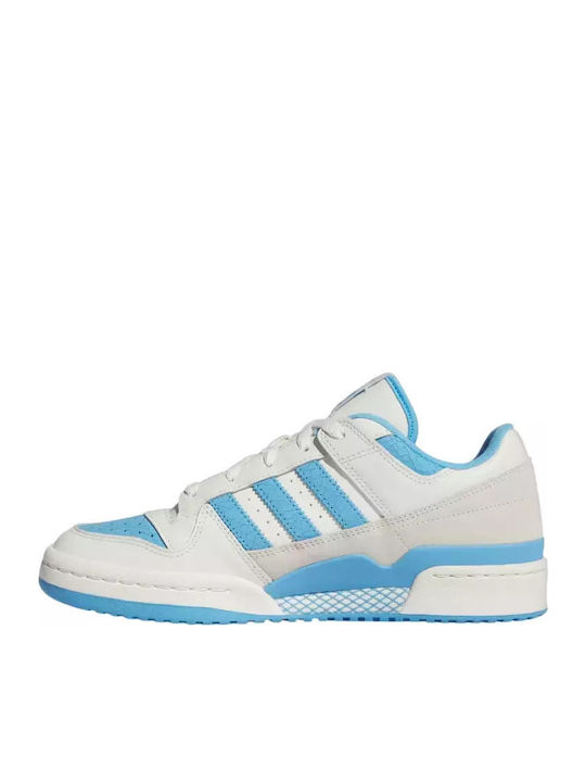 Forum Low Cl Herren Sneakers Ivory / Semi Blue Burst