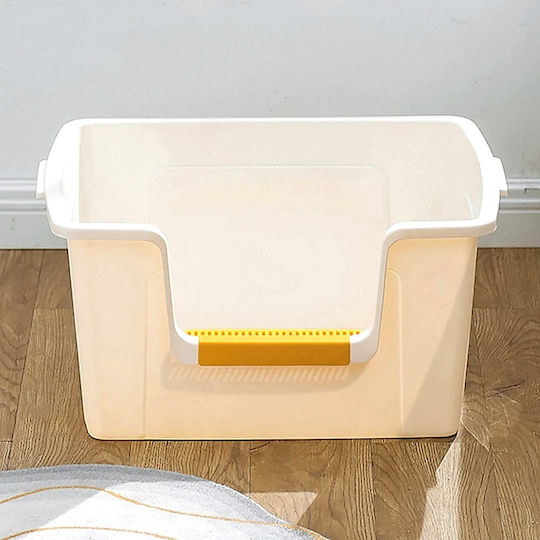 Katzentoilette Geschlossen Gelb L64 x B45 x H33cm