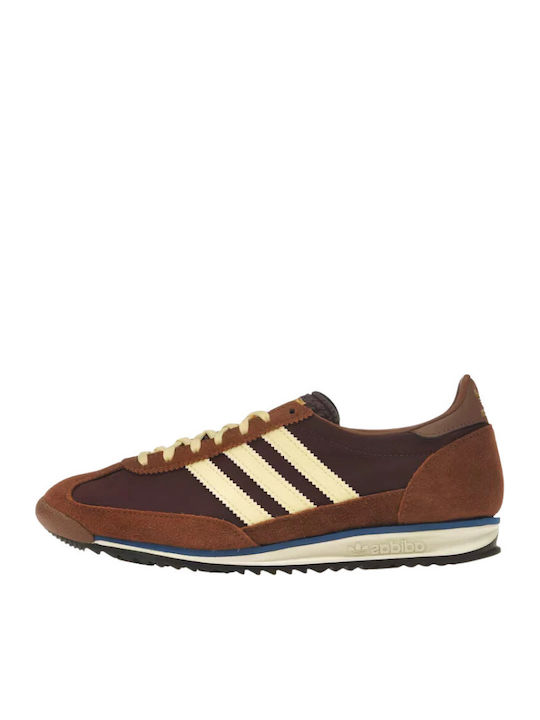 Sl 72 Og Sneakers Maroon / Almond Yellow / Preloved Brown