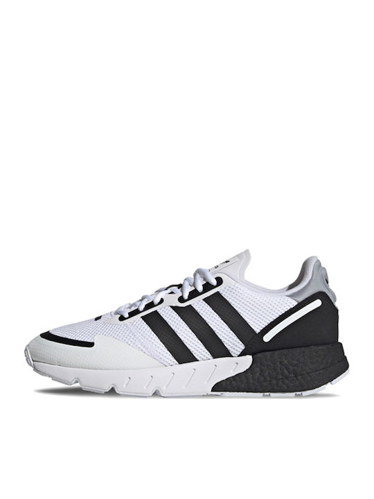 adidas ZX 1K Boost Adidași Alb Noriu / Negru De Bază / Argintiu