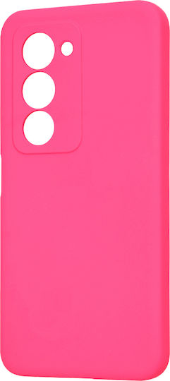 Techsuit Softflex Umschlag Rückseite Silikon Fuchsie (Redmi 15)