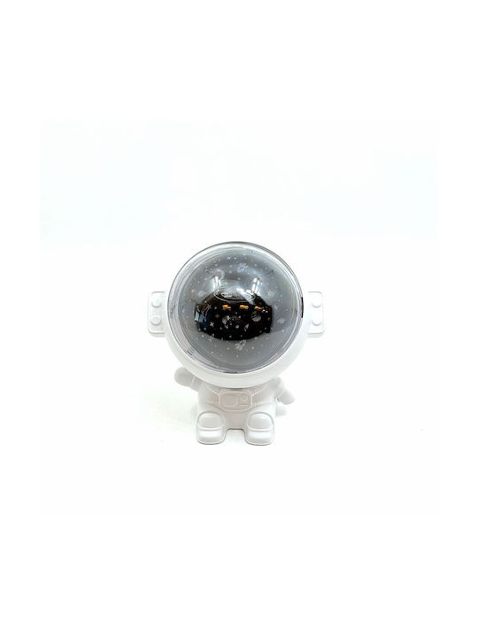 TS Collection Kids Projector Lamp with Star Projection White 12x11x10εκ.