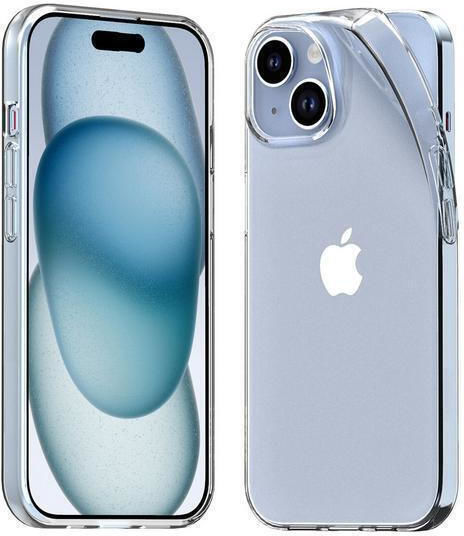 Araree A Back Cover Silicon Transparent (iPhone 15)
