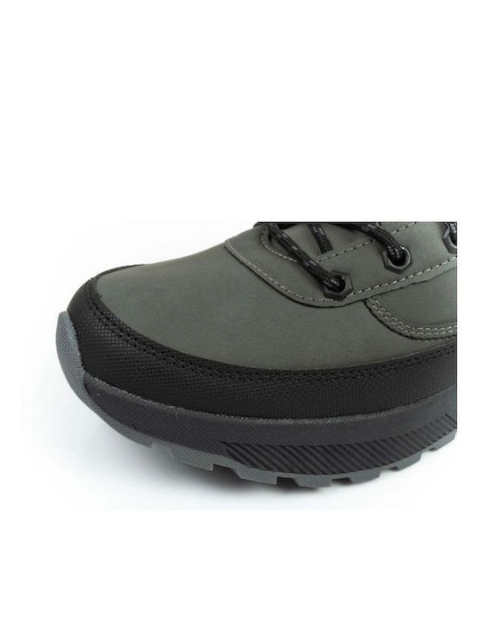 Leder Gray Chelsea Stiefeletten