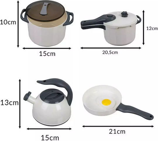 Kruzzel Cooking Game / Kitchenware 32pcs