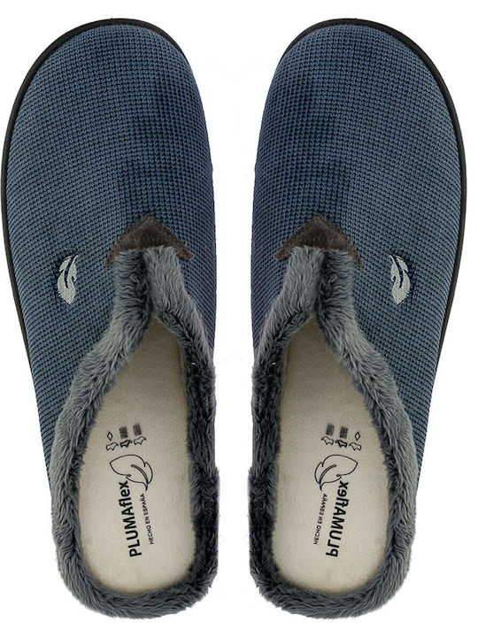 Men's Printed Slippers Purple