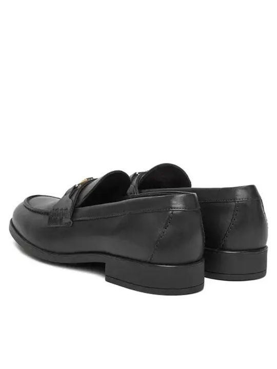 Men's Leather Loafers Black