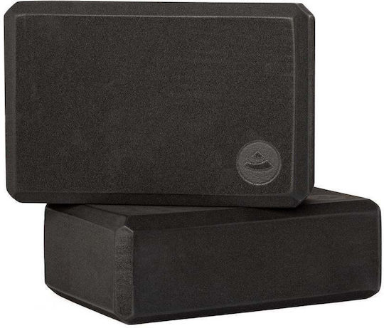 Bodhi Yoga Sets Yoga Set Flow Black Mat 183 x 60 cm 5 mm & 2 Blocks 22.8 x 15 x 7.6 cm & Strap 2.5 m x 3.8 cm & Carry Bag
