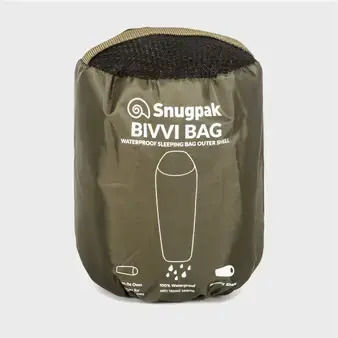 Snugpak Sleeping Bag Single Bivvi Olive