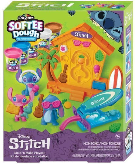 Cra-z-art Disney Stitch Softee Dough Figure Maker Crdough50d Toys
