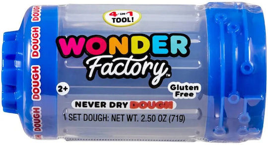 Mga Entertainment Wonder Factory Plastilină Never Dry Aluat De Modelare Albastru 3