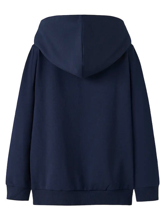 Kids Sweatshirt with Hood Blue