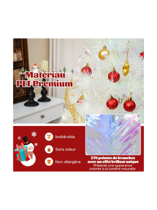 Christmas Tree 210cm with LED Lighting White