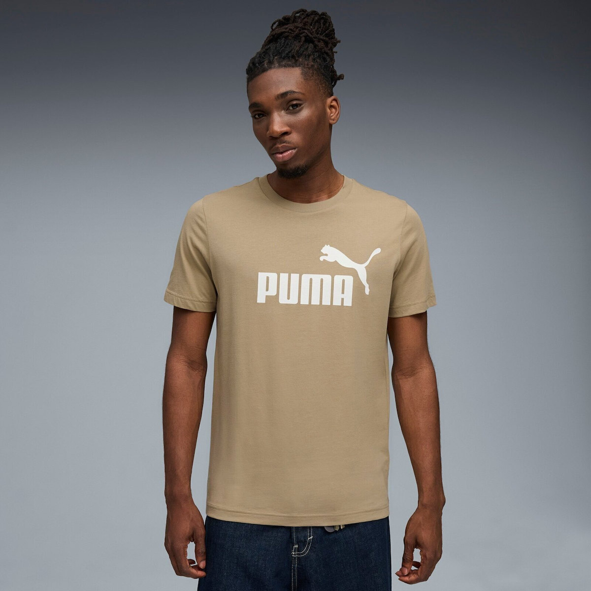 PUMA Ess No 1 Logo Tricou Bej 682533-55 | Skroutz Romania