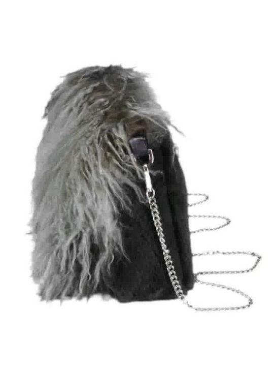 Fur Women's Handbag Crossbody Gold