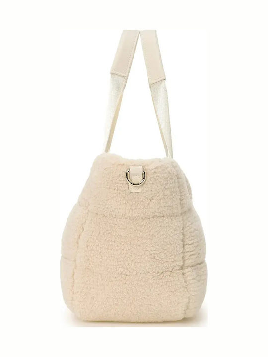 Mini Fell Damen Tote Tasche Beige