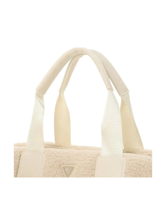 Mini Fell Damen Tote Tasche Beige
