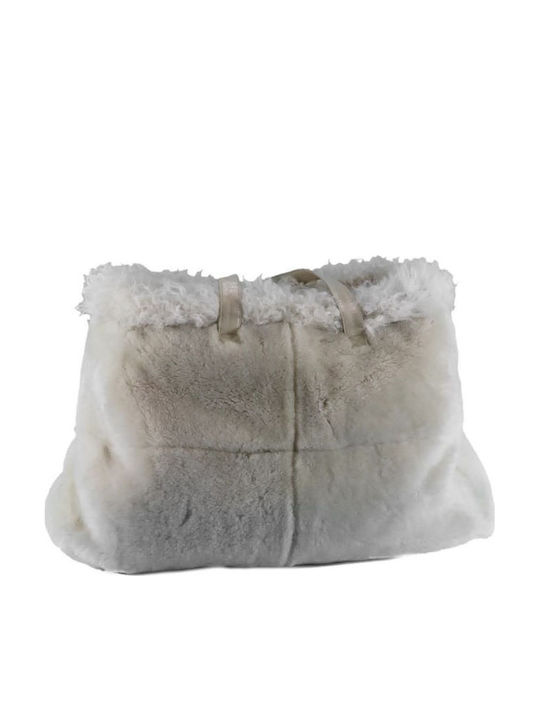 Pfurs Damen Handtasche Weiß