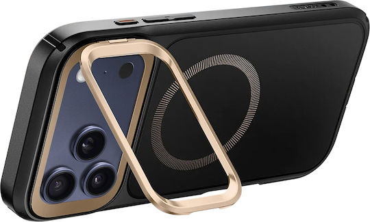 I-blason Пълен Калъф Iphone 17 Pro Max Magsafe Ares Flip Series Стойка Златист