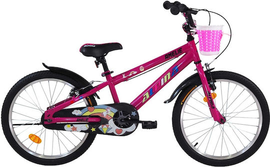 Alpina Amelie 20" Kids Bicycle BMX with Aluminum Frame Purple