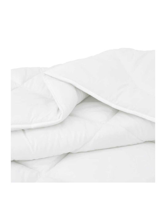 vidaXL Duvet Cover Set King Size with 2 Pillowcases 260x220 White
