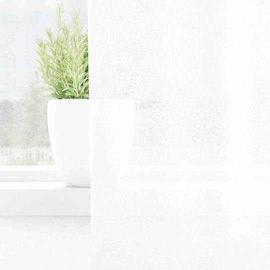 vidaXL vidaXL Vorhänge mit Bleistiftfalten Weiß 140x225cm