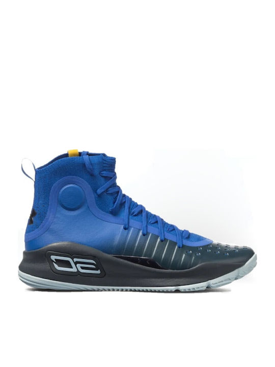 Curry 4 Pantofi de baschet Albastru