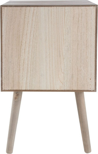 Комод Дървен Бежов 40x38x72см