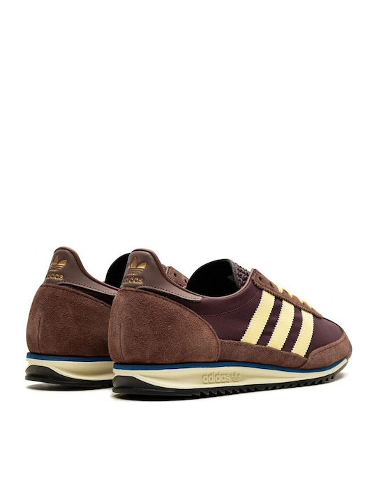 Sl 72 Og Sneakers Maroon / Almond Yellow / Preloved Brown