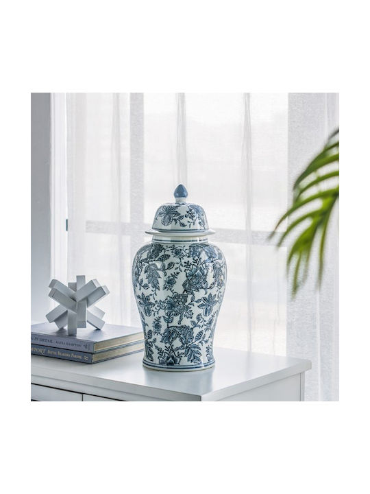 Artekko Vază Decorativă Porțelan Alb 24x24x45.5cm 1buc