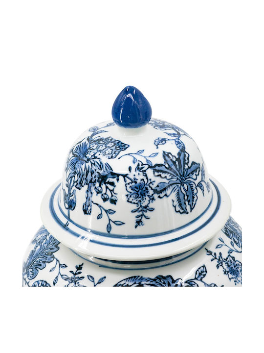 Artekko Vază Decorativă Porțelan Alb 24x24x45.5cm 1buc