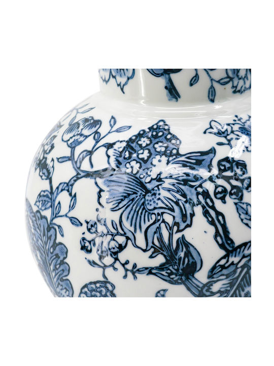 Artekko Decorative Vase Melania Blue 24x16.5x31cm