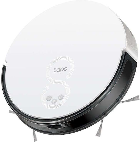 TP-LINK Tapo Rv20 Max Plus Σκούπα Ρομπότ με Χαρτογράφηση Laser & Απορρόφηση 5300Pa Λευκή