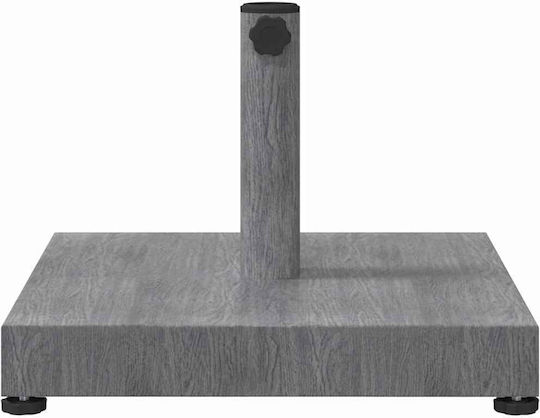 vidaXL Βάση Ομπρέλας Μεταλλική Καφέ 45x45x31.5cm