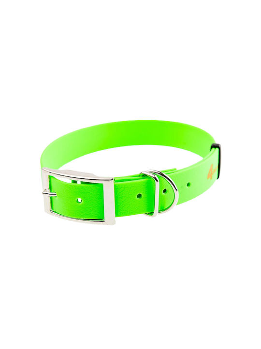 Guler Pentru Câini Impermeabil 4wild 25 Mm 38-52 Cm Verde Neon