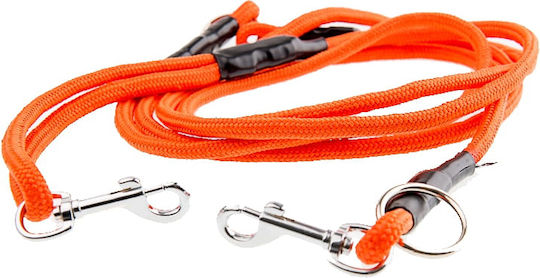 4wild.eu Hundeleine/Führleine Riemen in Orange Farbe 3m