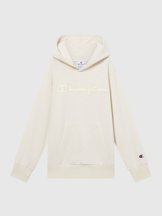 Παιδικό Φούτερ με Κουκούλα Ivory Canvas Hooded Sweatshirt