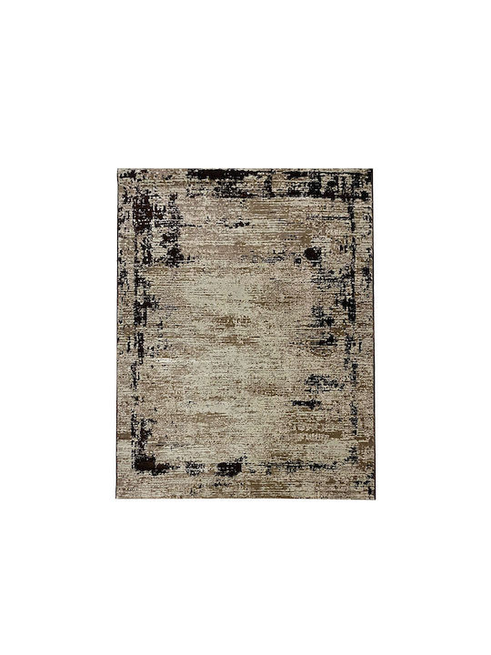 Teppich Rechteckig Synthetisch,Polyester/Cotton/Leather Brown
