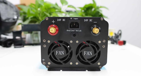 Taggo Invertor Auto Unda sinusoidală pură 6000W pentru Convertirea 24V DC în 220V AC