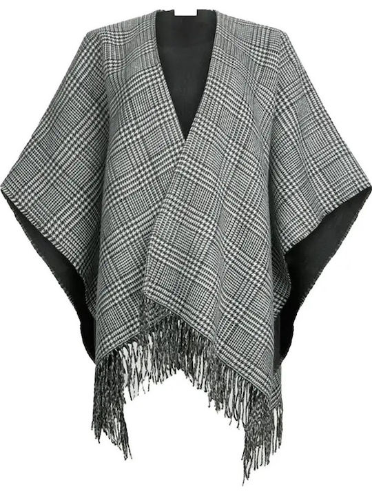 Damen Nero/bianco Cape