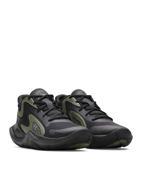 Under Armour Jet '25 Μπασκετικά Παπούτσια Πράσινα