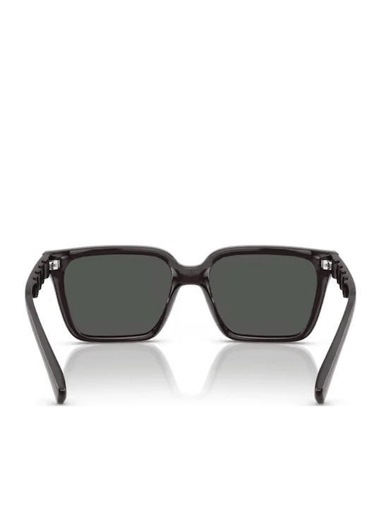 Armani Exchange Men's Sunglasses with Brown Horn-Rimmed Frame and Brown Lenses