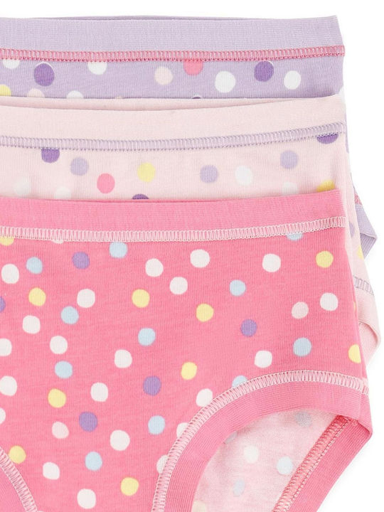 Cotonella Set of Kids' Briefs Colorful