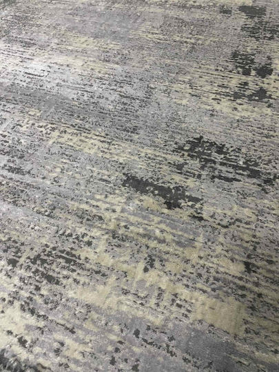 Rug Rectangular Grey