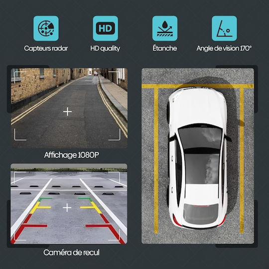 Pyramid Автомобилна Аудио Система (Блутут/USB/AUX/WiFi/GPS/Apple-Carplay/Android-Auto) с Тъчскрийн 7"