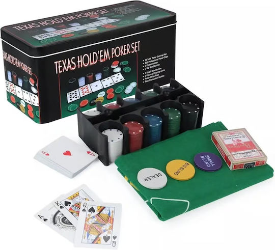 Σετ 200 Μάρκες Poker