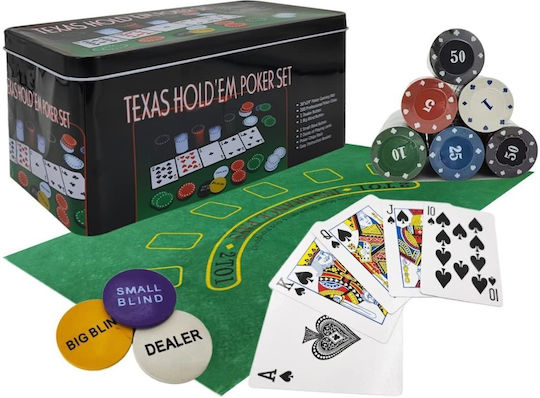 Σετ 200 Μάρκες Poker