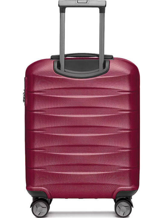 Puccini Cairo Kabinenreisekoffer Hartschalen Burgundy mit 4 Räder ABS030C-3B